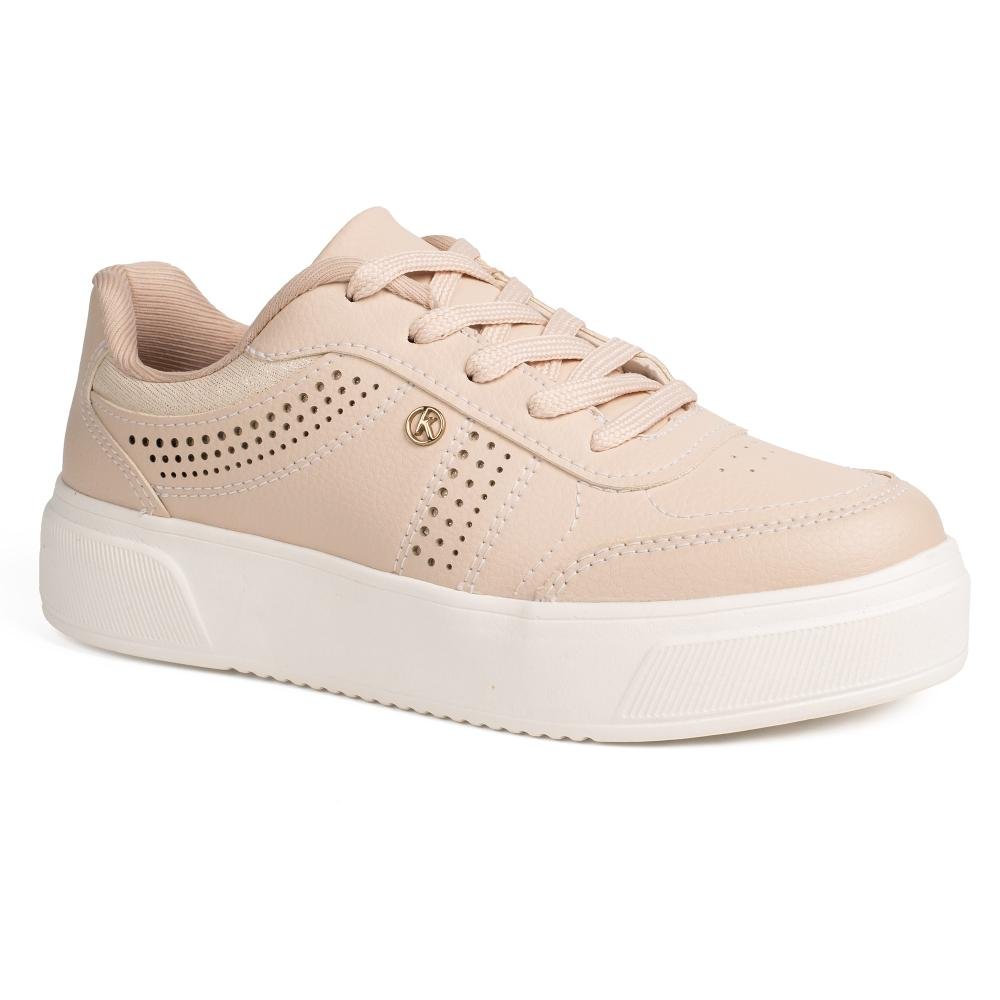 Tênis Kolosh Flatform Feminino C3549A Bege 3