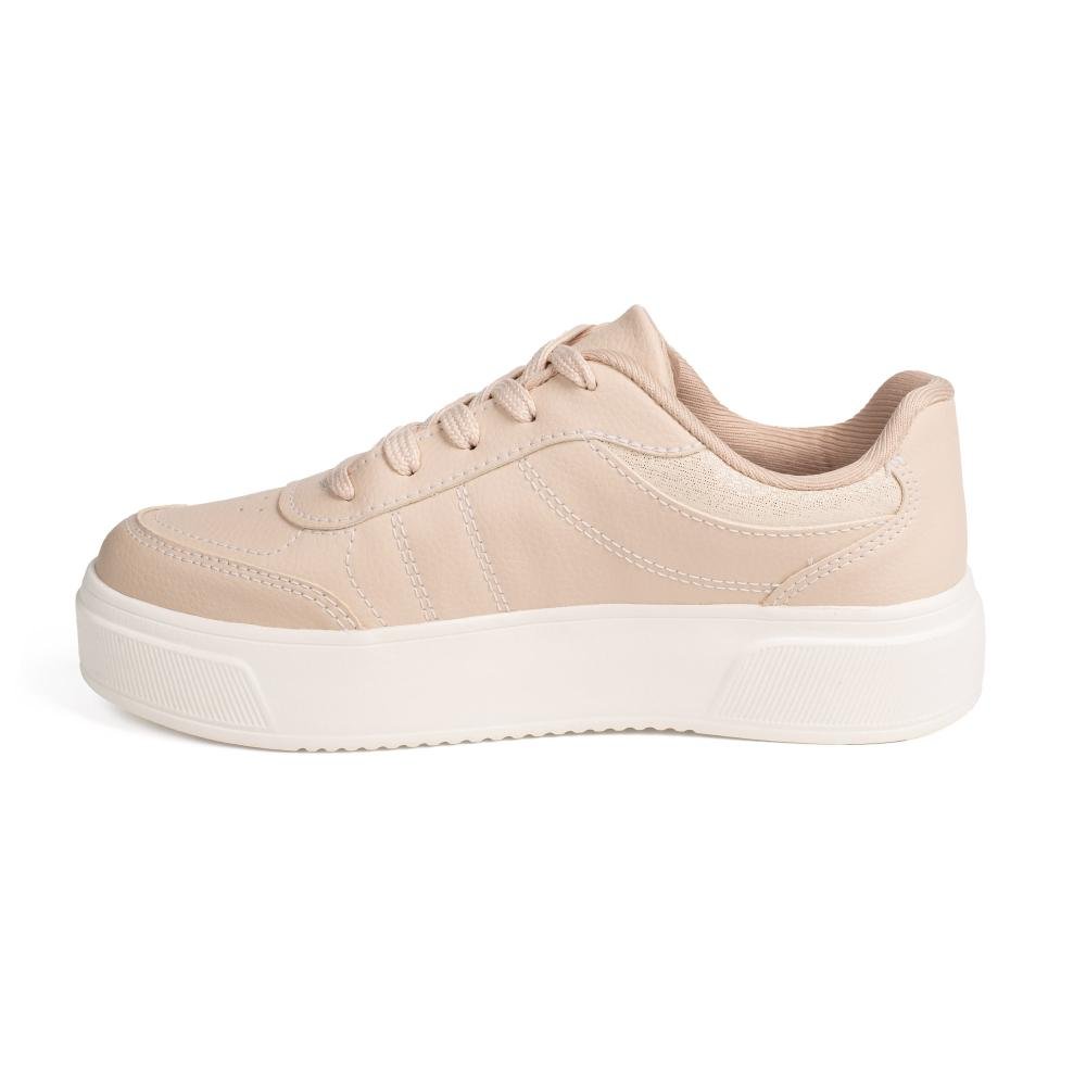 Tênis Kolosh Flatform Feminino C3549A Bege 4