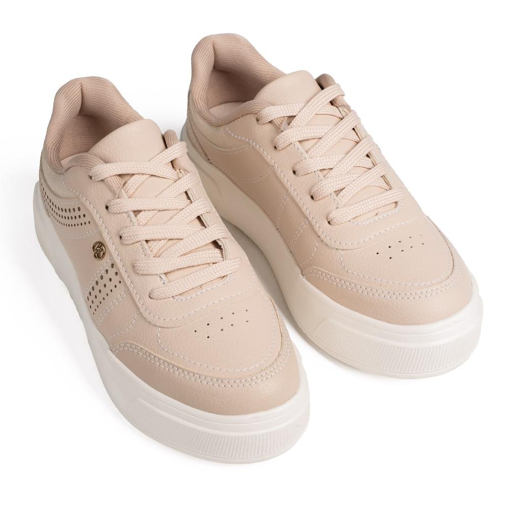 Tênis Kolosh Flatform Feminino C3549A Bege 6