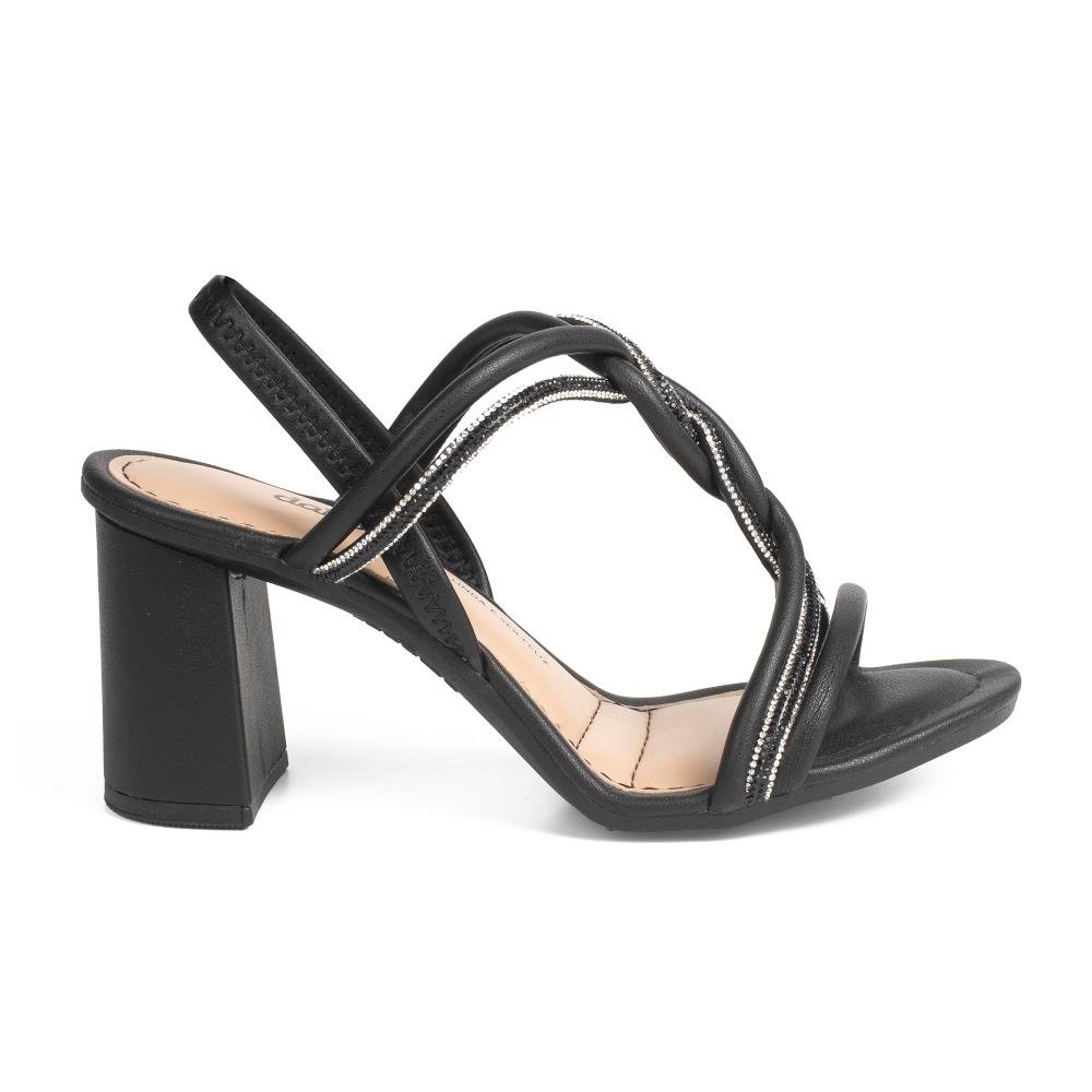 Sandália Dakota de Salto Bloco Feminina Y8766 Preto 3