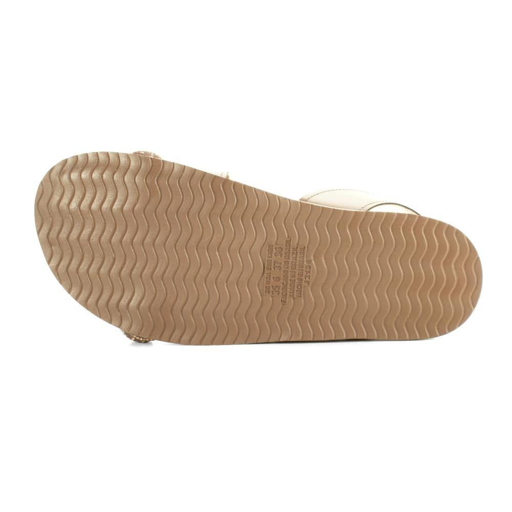 Sandália Mississipi Flatform Feminina J2752 Bege 5