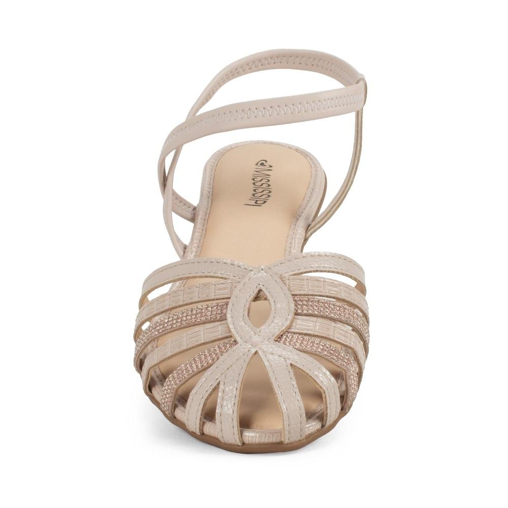 Sandália Mississipi Rasteira Feminina J2792 Rosa 6