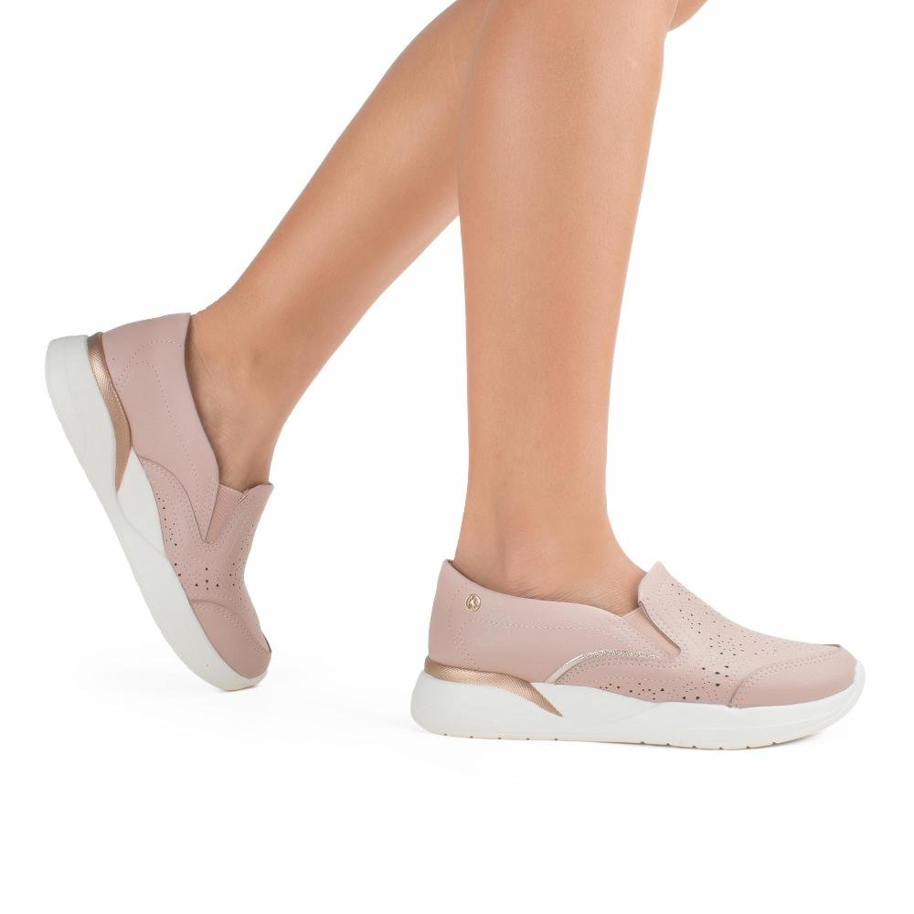 Tênis Kolosh Slip On Feminino C4683 Rosa 2