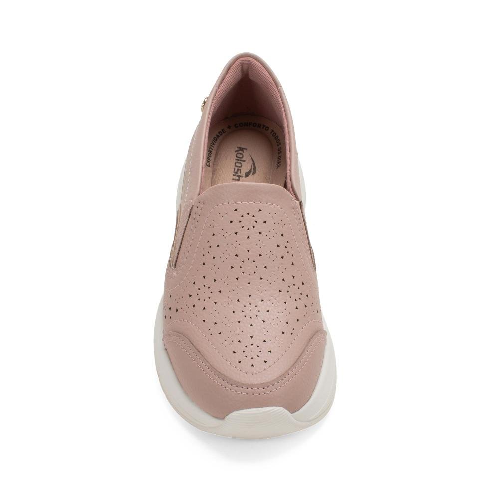 Tênis Kolosh Slip On Feminino C4683 Rosa 5