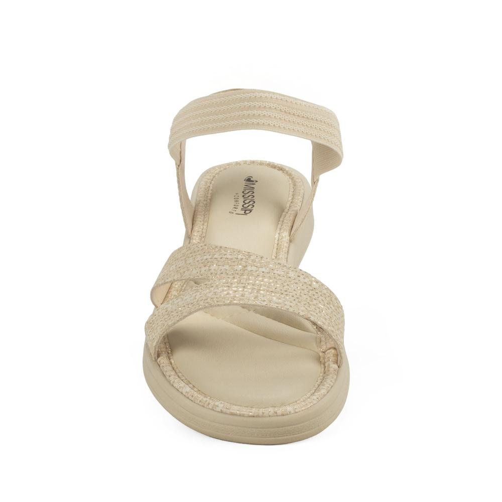 Tênis Mississipi Slip On Feminino J2451 Bege 6