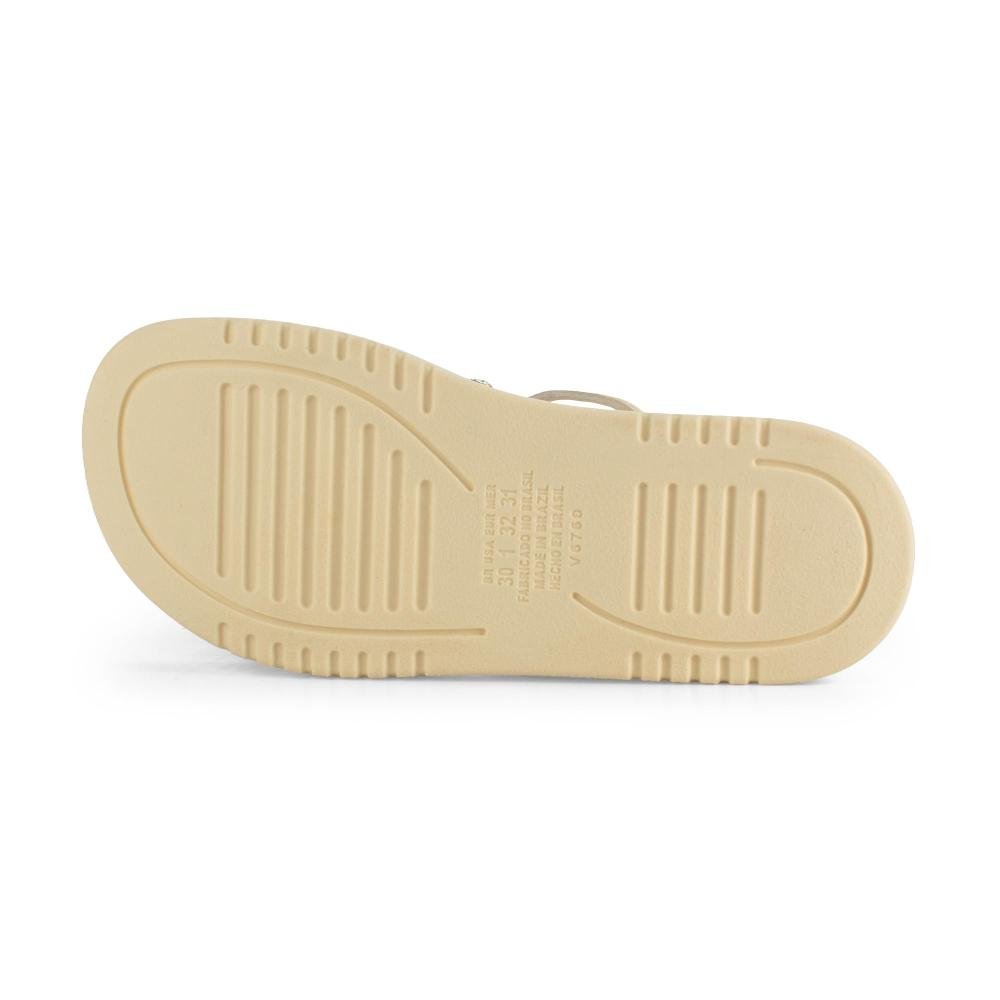 Sandália Pink Cats Infantil Flatform V6761 Amarelo 4