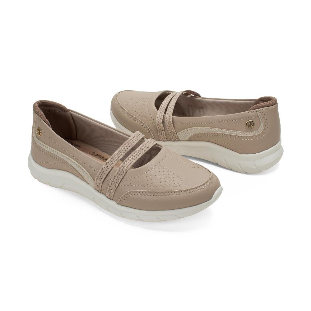 Sapatilha Esportiva Kolosh Feminino C4051 Marrom Claro 6