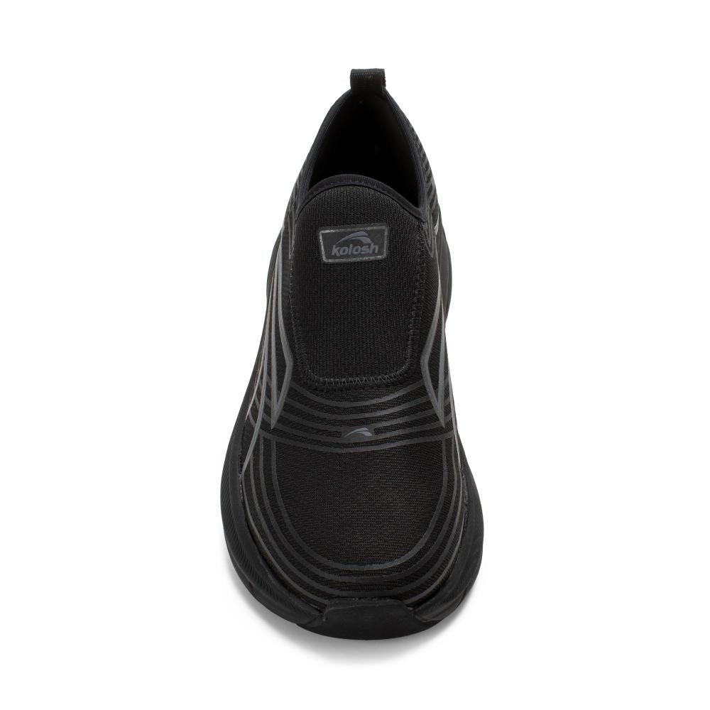 Tênis Kolosh Athletic Masculino Slip On Marinho H3532 Preto 5