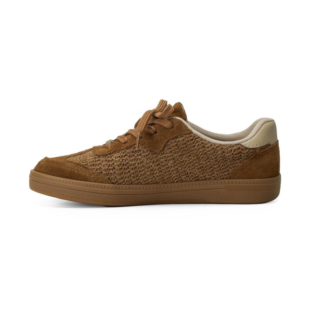 Tênis Kolosh Casual Em Couro Feminino C3911 Marrom 3
