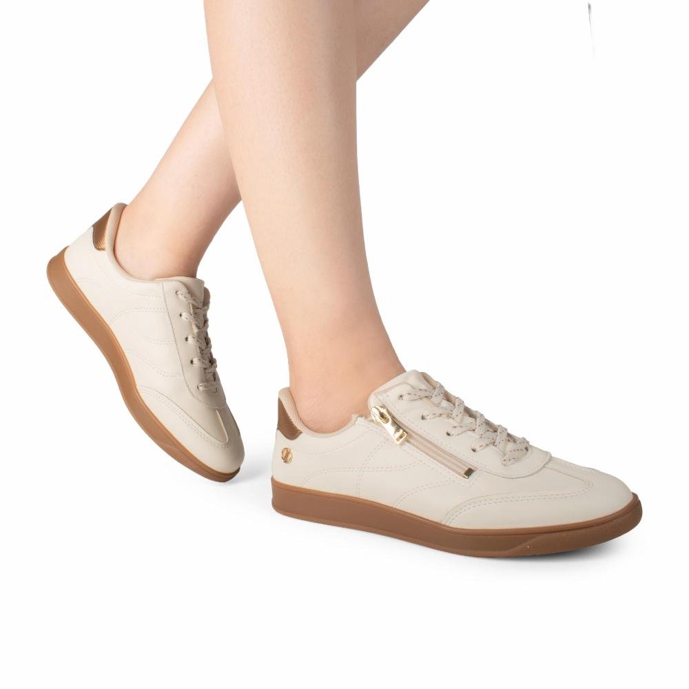 Tênis Dakota Casual Feminino D2971 Bege Claro 5