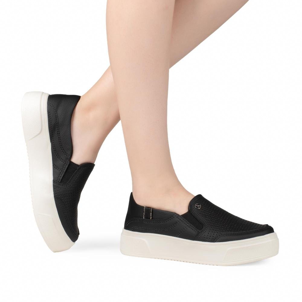 Tênis Kolosh Slip On Feminino C3550A Preto 2