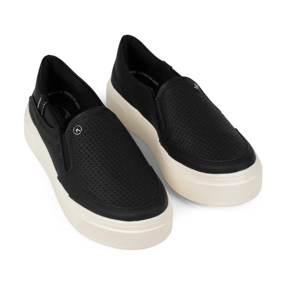Tênis Kolosh Slip On Feminino C3550A Preto 5