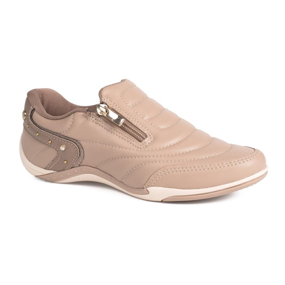 Tênis Kolosh Casual de Calce Fácil Feminino C1288B Marrom 3