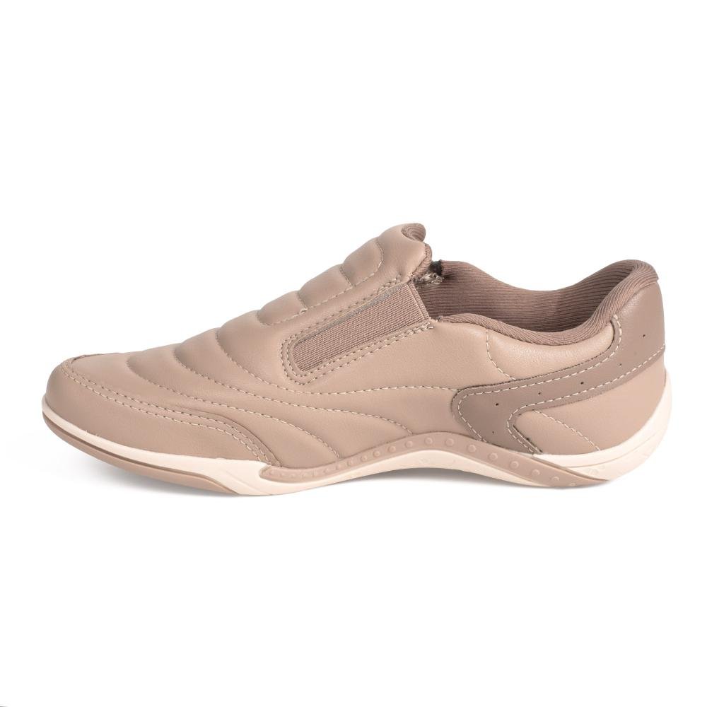 Tênis Kolosh Casual de Calce Fácil Feminino C1288B Marrom 4