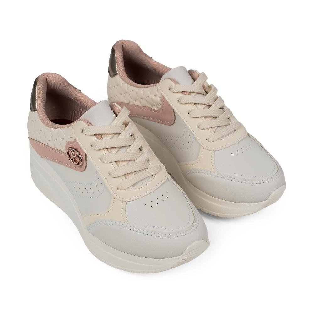 Tênis Kolosh Upper Casual Feminino C4642 Bege 6