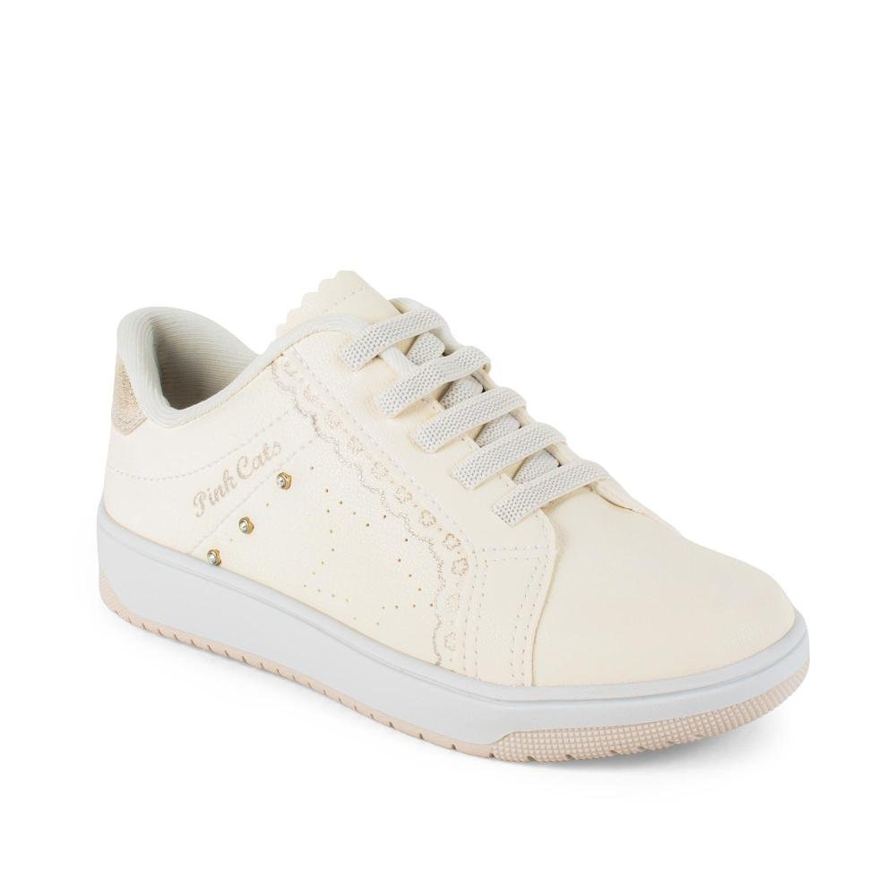 Tênis Pink Cats Infantil Casual V6821