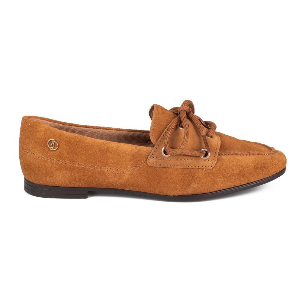 Mocassim Dakota Em Couro Feminino D3061