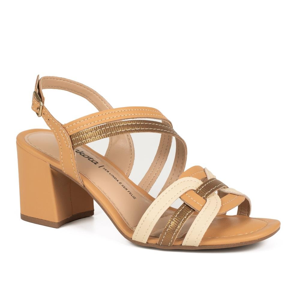 Sandália Dakota de Salto Bloco Feminina DB881