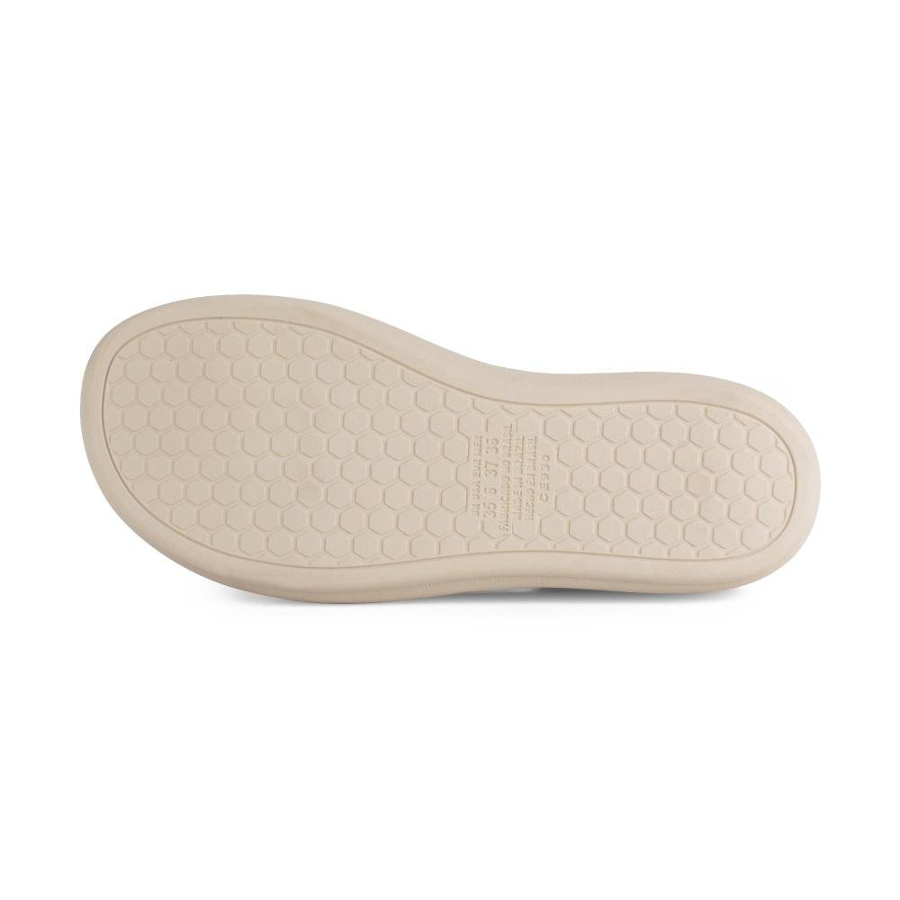 Sandália Campesí Flatform Feminina CE933 Bege Claro 5