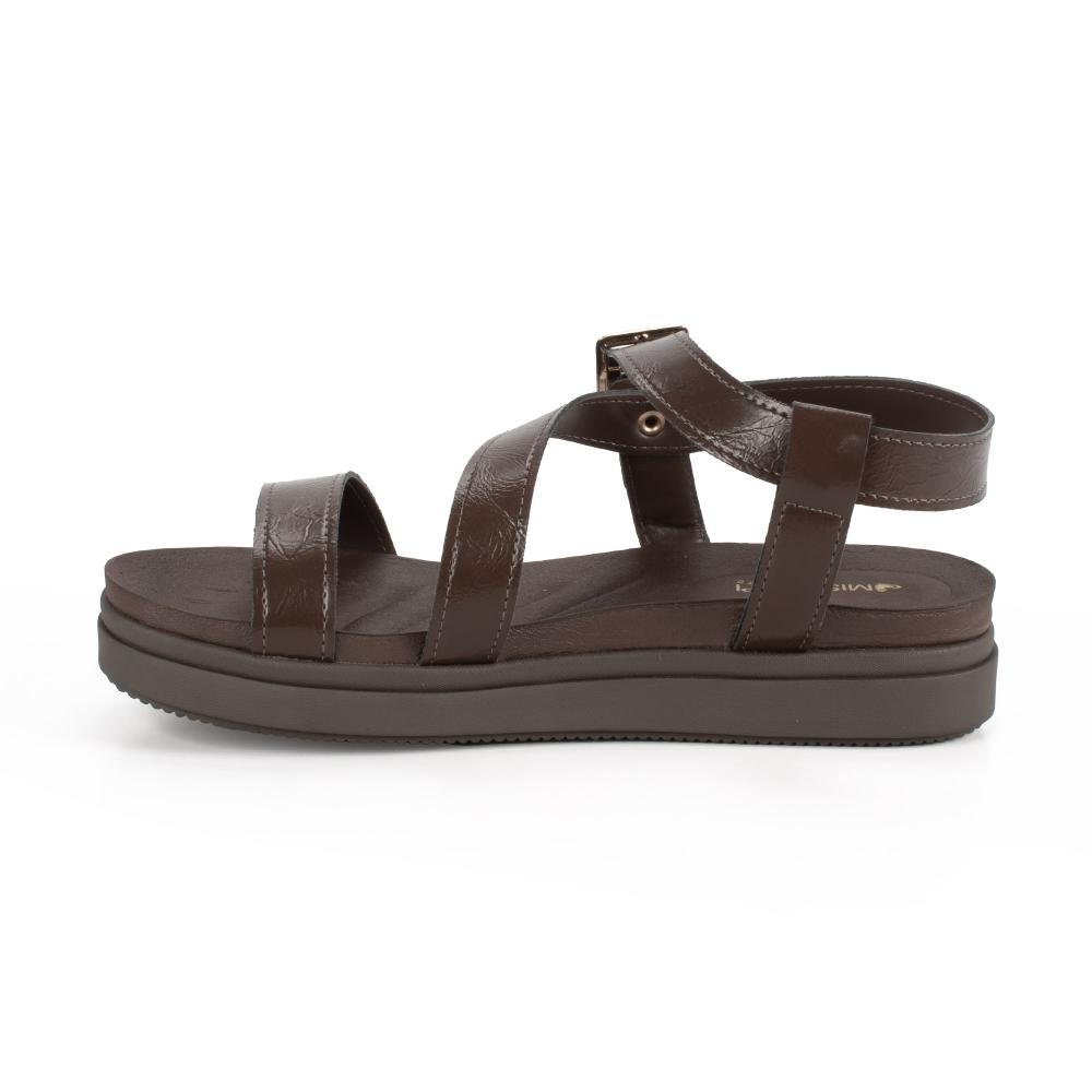 Sandália Mississipi Flatform Feminina J1993 Café 4