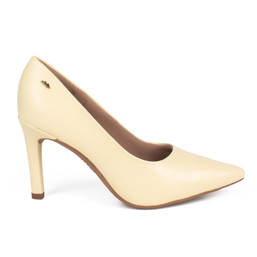 Scarpin Dakota de Salto Alto Feminino D3073 Amarelo 3