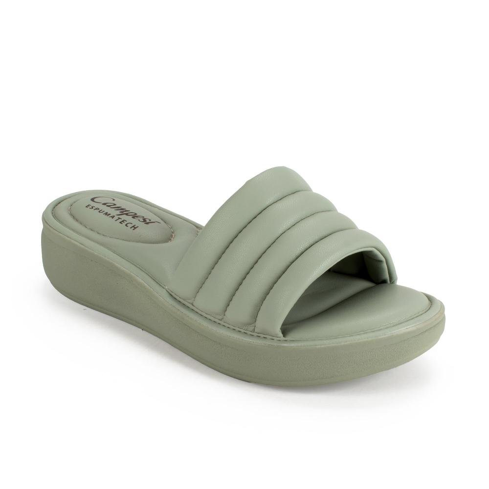 Tamanco Campesí Anabela Feminino CE931 Verde 4
