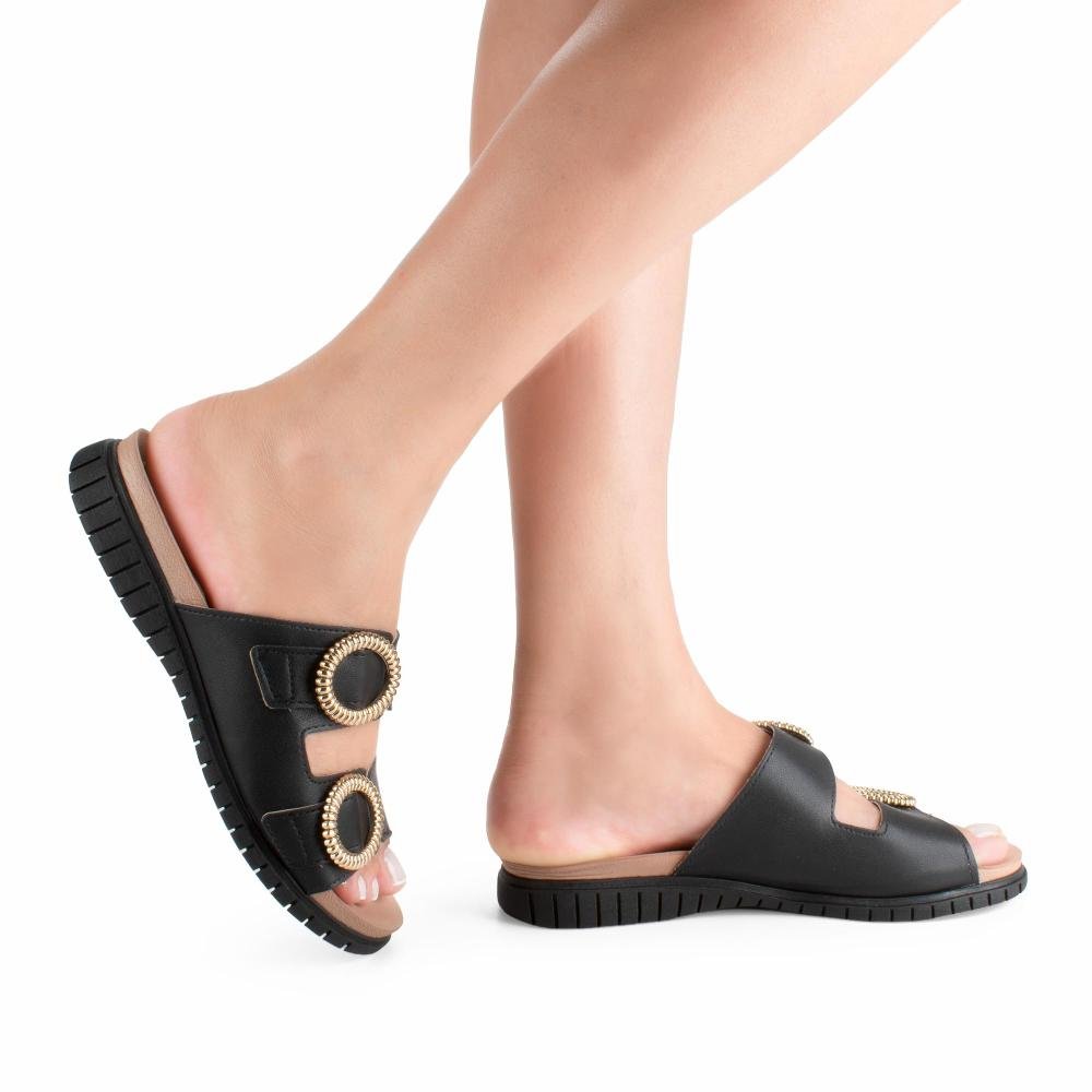 Tamanco Campesí Flatform Feminino CE811 Preto 2