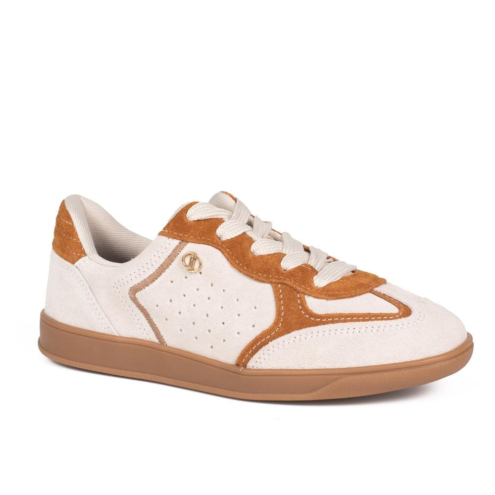 Tênis Dakota Casual Em Couro Feminino D2974