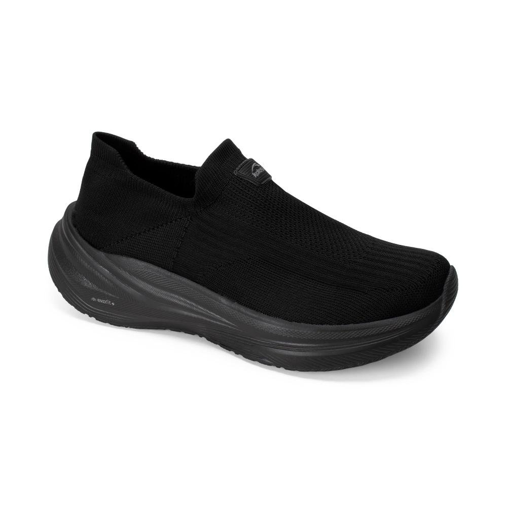 Tênis Kolosh Esportivo Slip On Masculino Marinho H3826 Preto 2