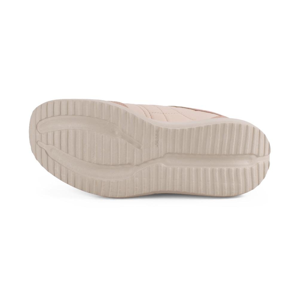 Tênis Mississipi Jogging Feminino J2621 Bege 5