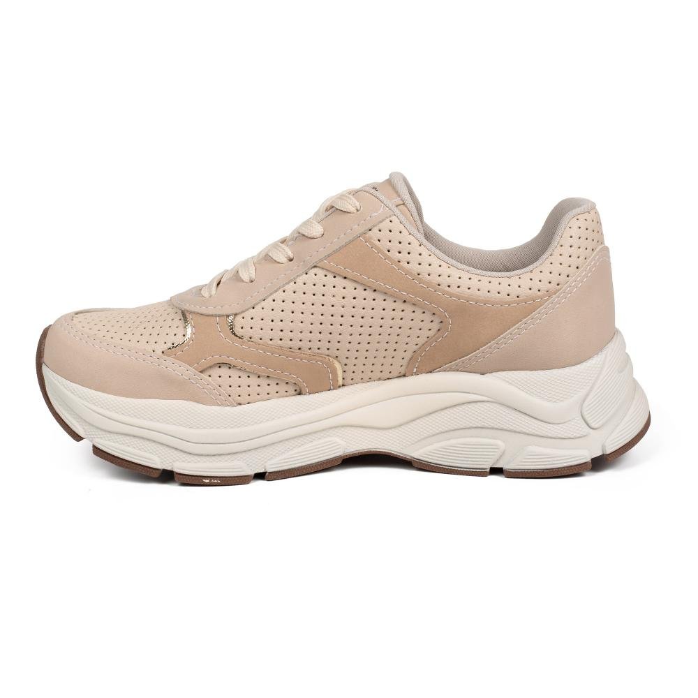 Dad Sneaker Mississipi Feminino J2592 Bege 4