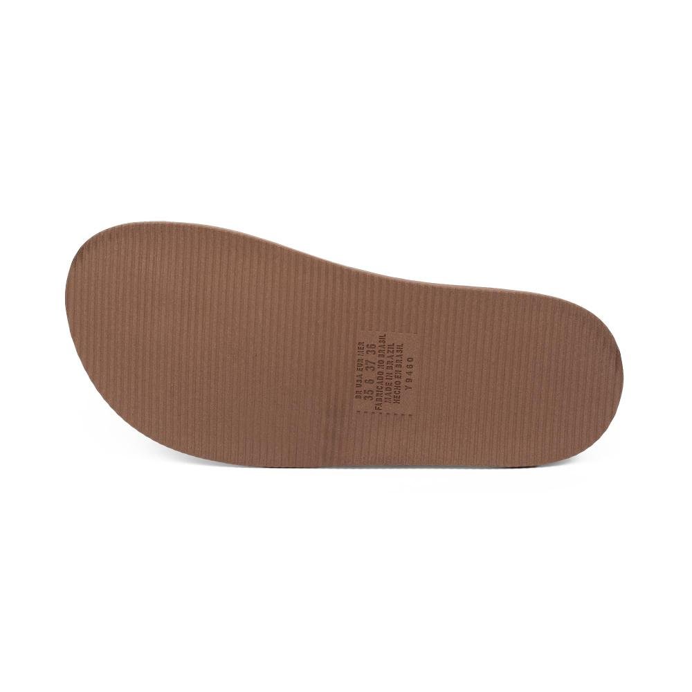 Chinelo Dakota Flatform Feminina DC021 Bege Claro 5