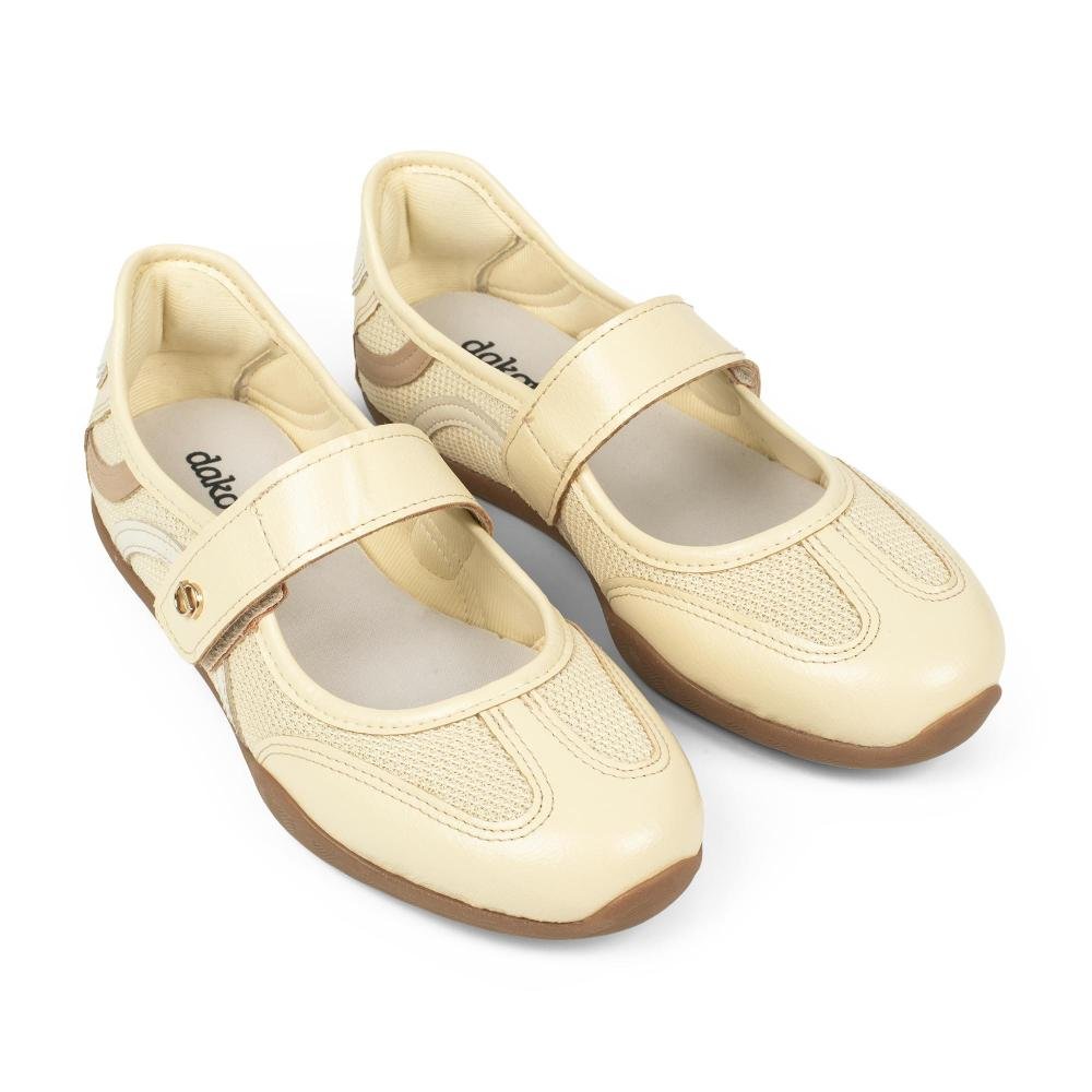 Sapatilha Esportiva Dakota Feminino D3021 Amarelo 6