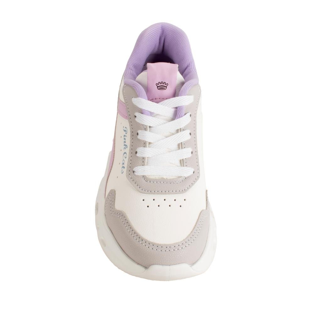 Tênis Pink Cats Infantil V6871 Bege 5