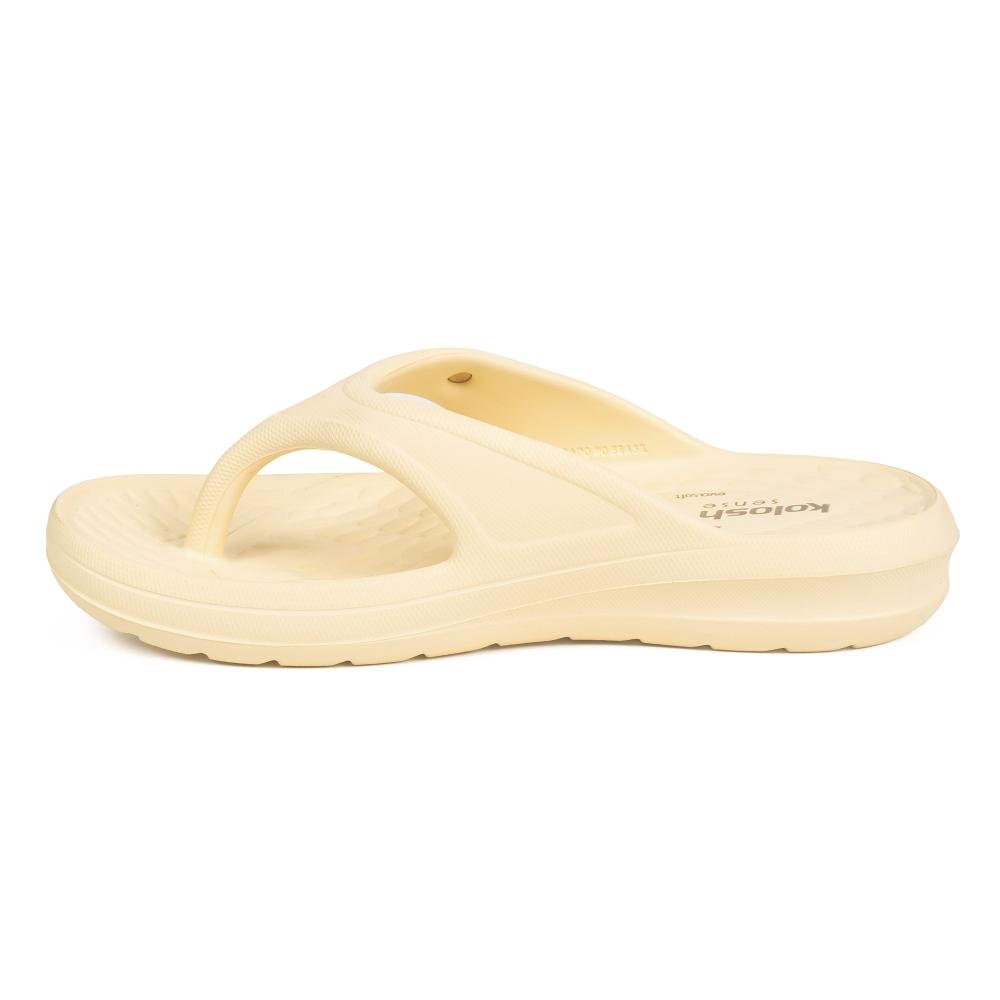 Chinelo Kolosh Feminina C4562 Amarelo 4