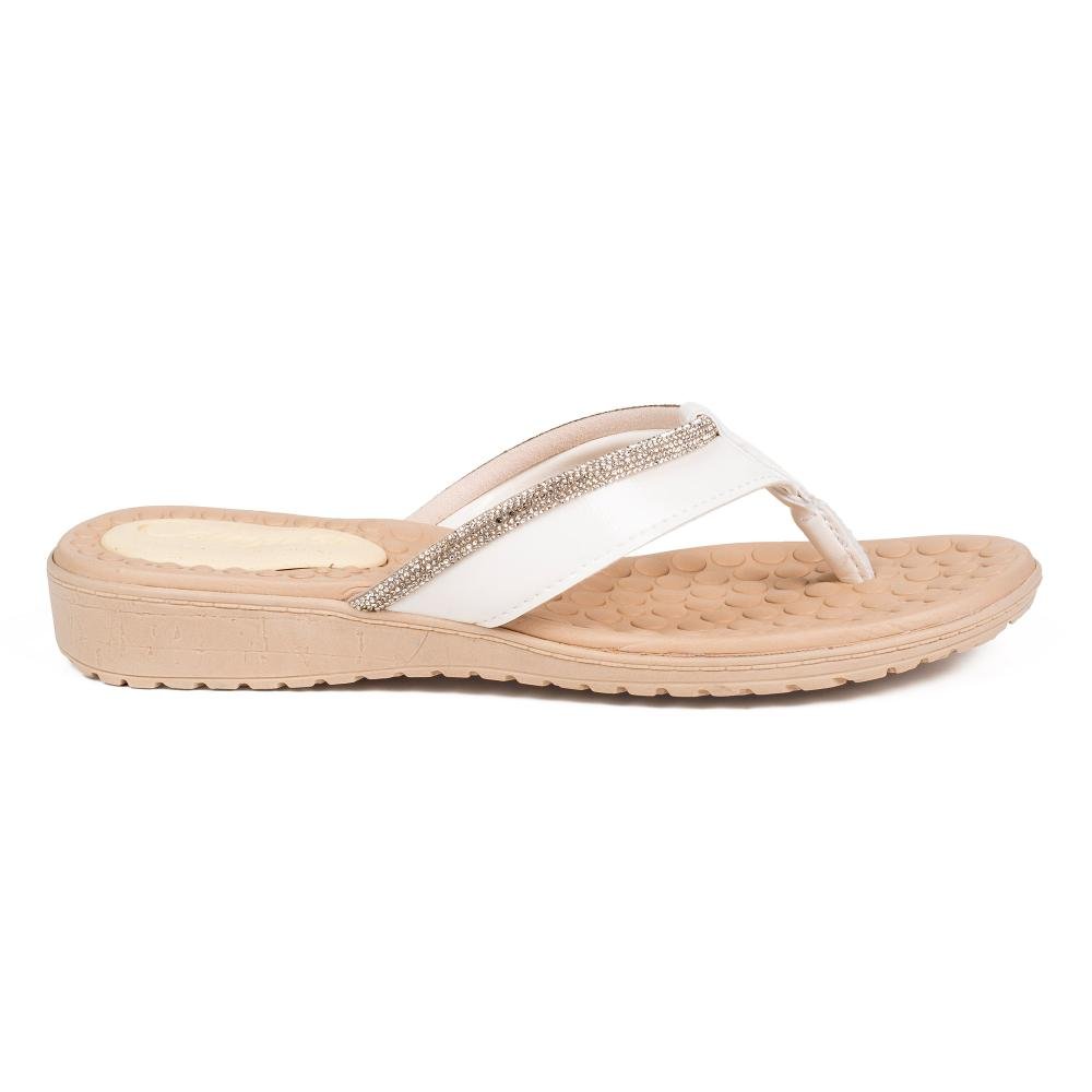 Tamanco Campesí Anabela Feminino CE751 Branco 3