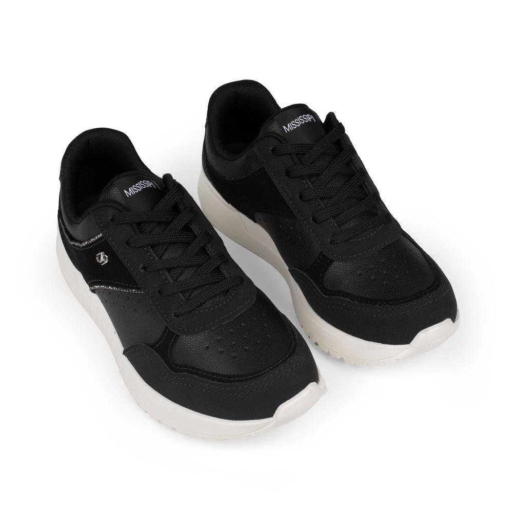 Tênis Mississipi Casual Feminino J0708 Preto 6