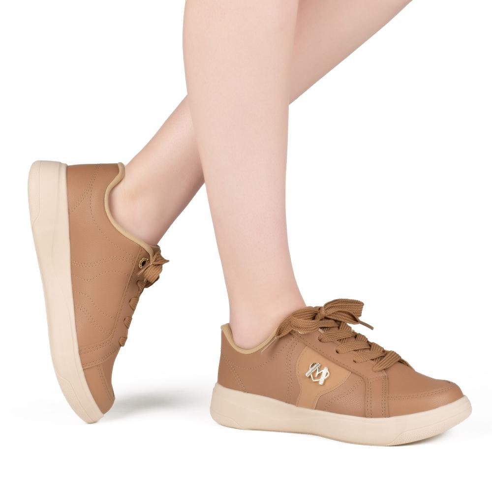 Tênis Mississipi Casual Feminino J2174 Caramelo 2