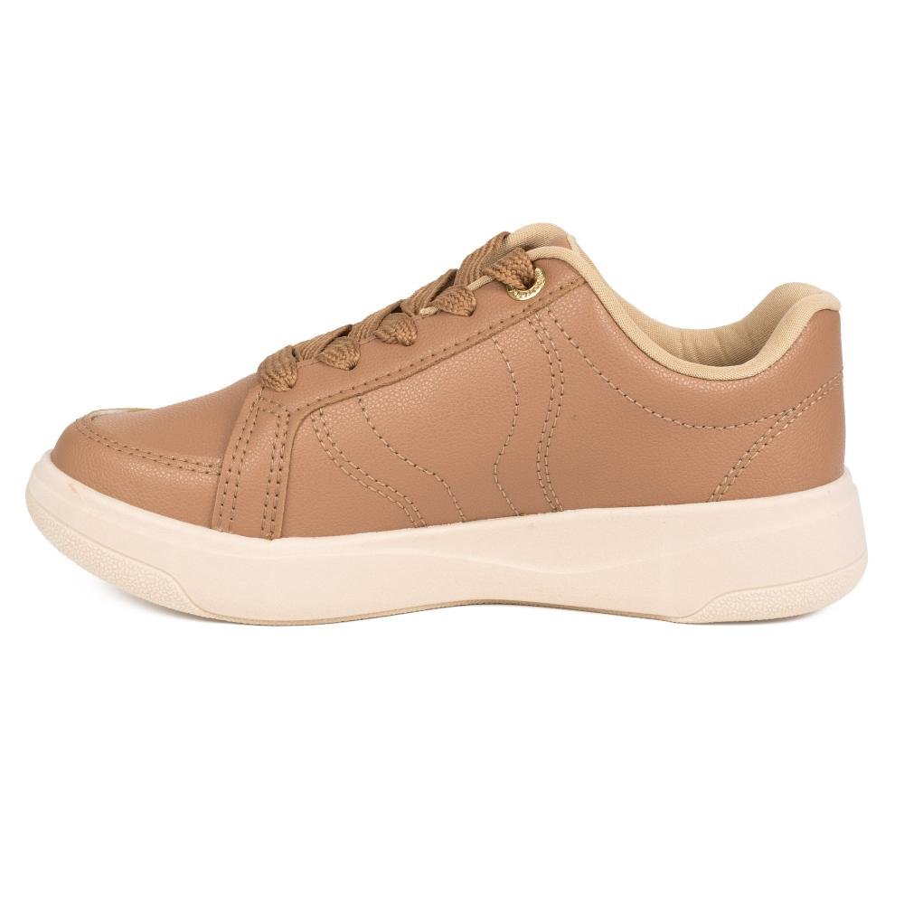 Tênis Mississipi Casual Feminino J2174 Caramelo 4