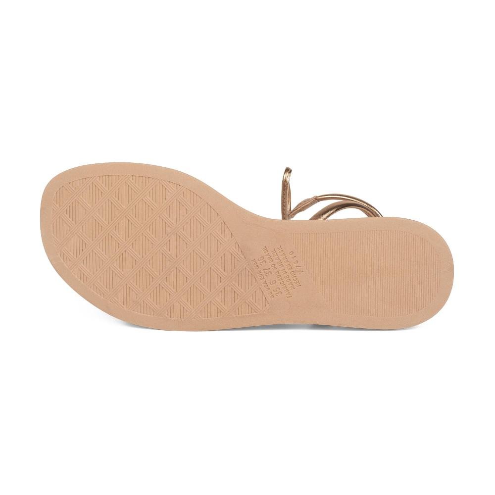 Sandália Dakota Flatform Metalizada Feminina DB995 Rosé 5