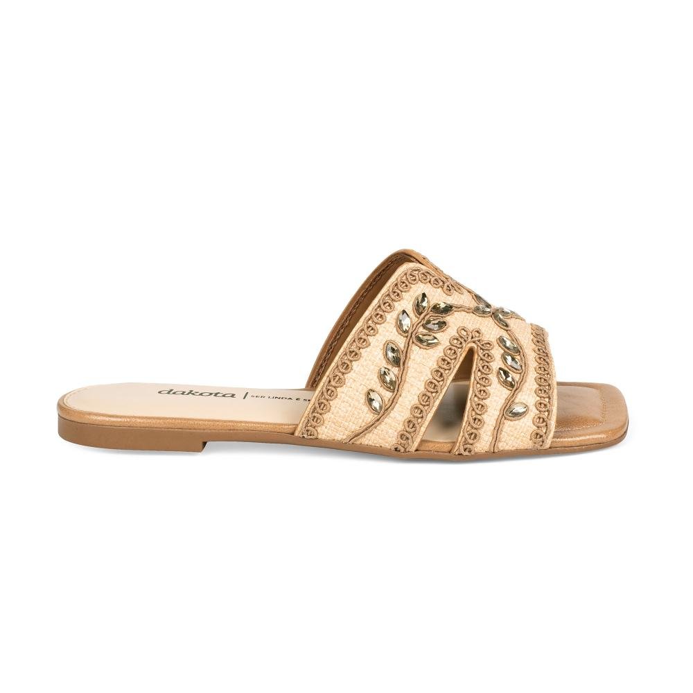 Slide Dakota Feminino DB951 Bege 3