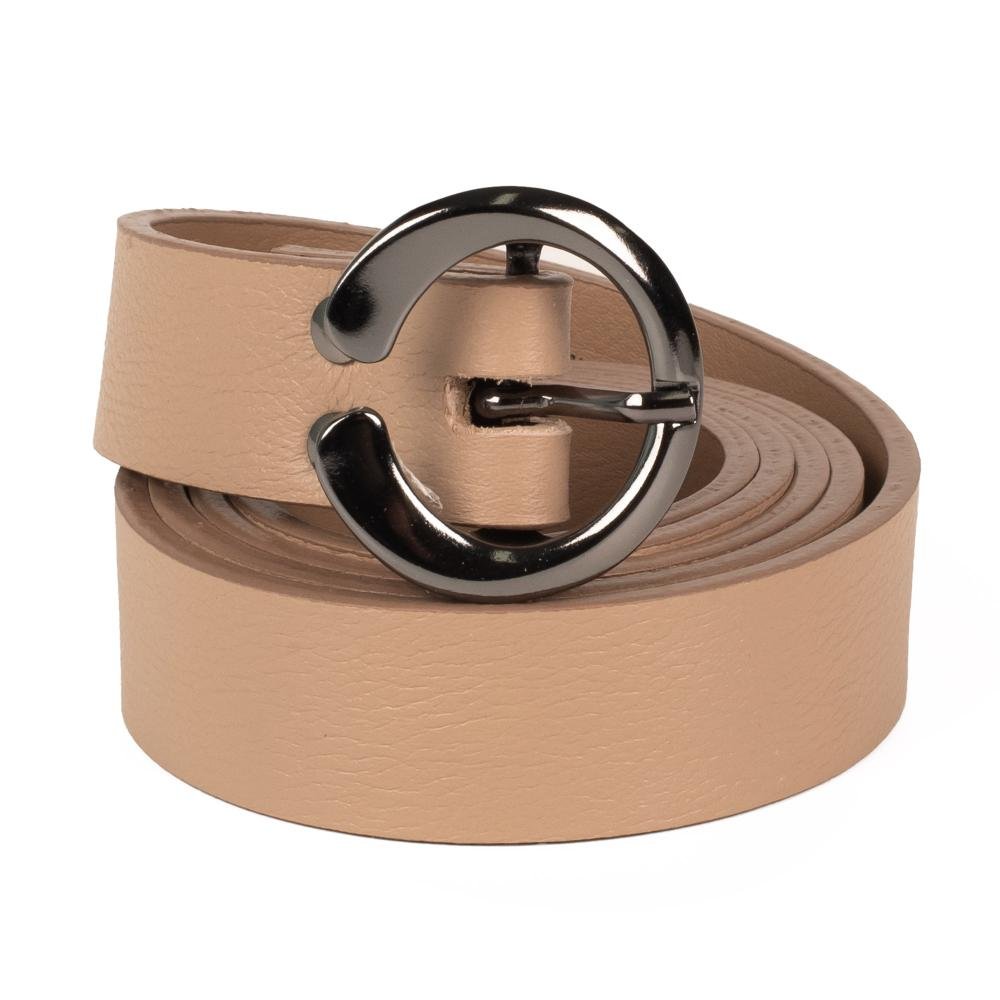 Cinto Dakota Em Couro Feminino CI036 Bege 3