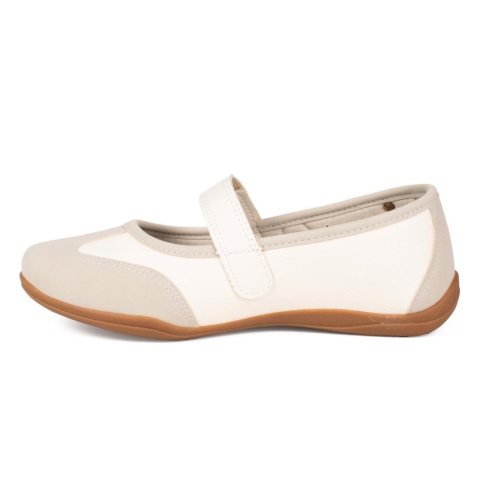 Sapatilha Esportiva Dakota Feminina D3141 Bege Claro 4