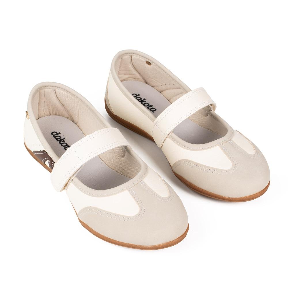 Sapatilha Esportiva Dakota Feminina D3141 Bege Claro 6