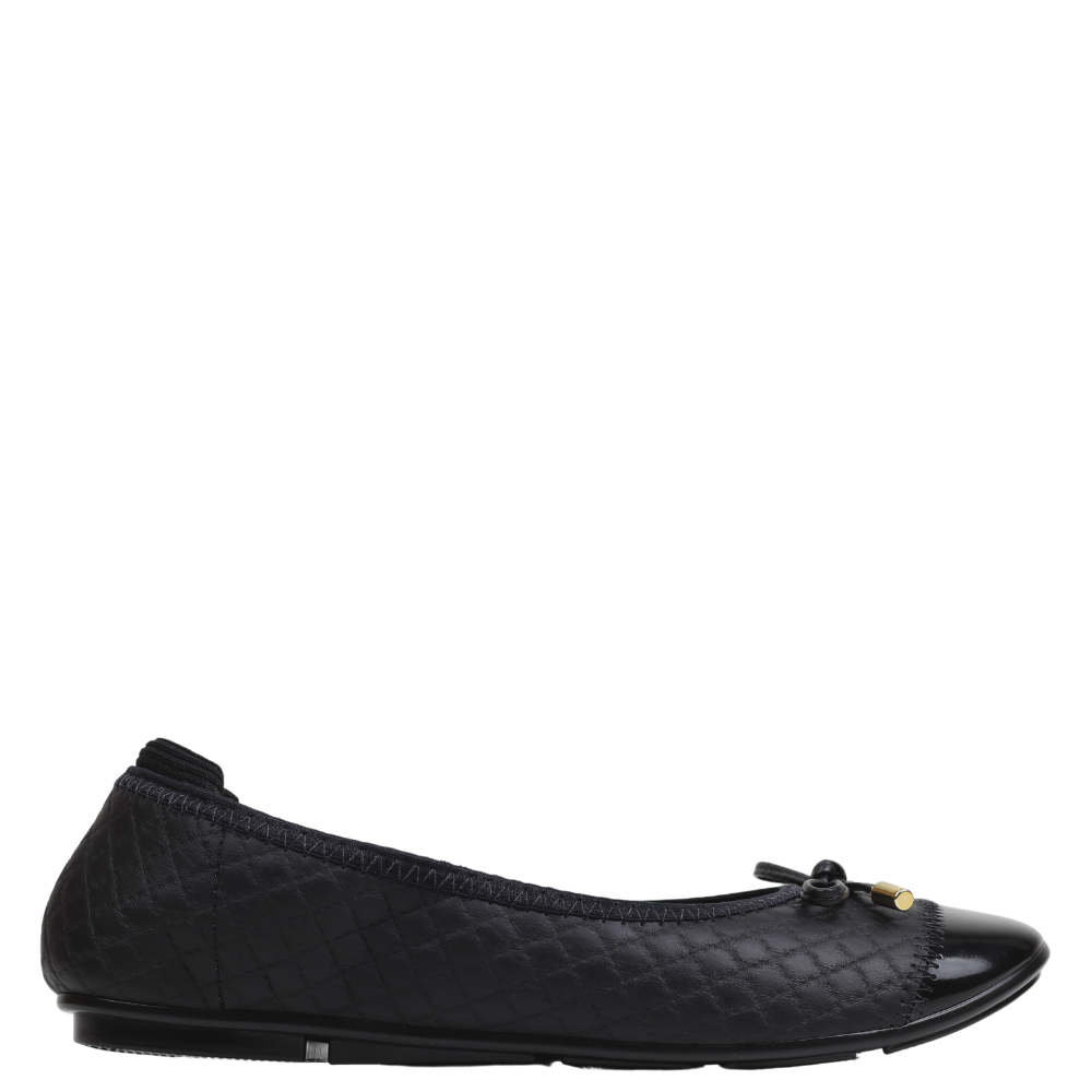 Sapatilha Alpagarta Feminina Laço Moleca Confortável 5770102 Preto 2