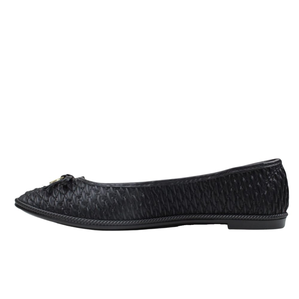 Sapatilha Feminina Moleca Laço Macia Confortável 5754.207 Bege 3