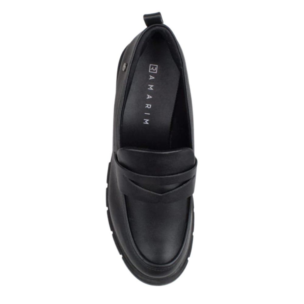 Sapato Mocassim Feminino Ramarim Oxford Clássico 23-12121 Branco 4