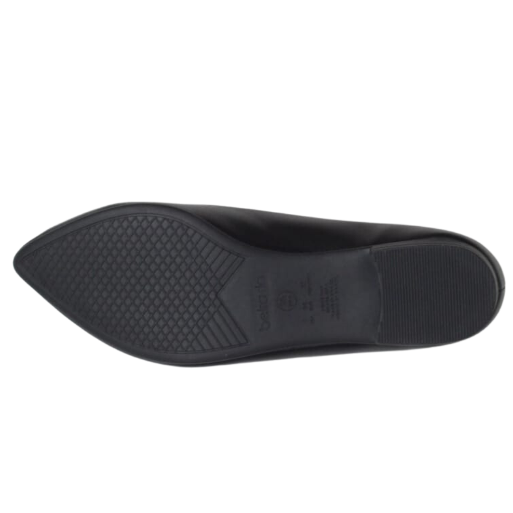 Sapatilha Salto Baixo Feminina Bico Fino Beira Rio 4136.200 Preto 5