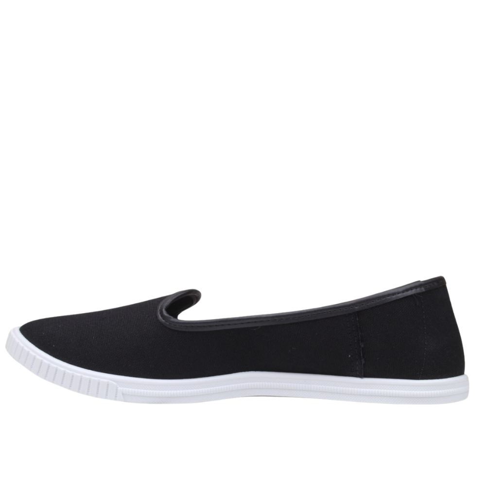 Tênis Slip On Feminino Iate Conforto Beira Rio 4297.100 Preto 3