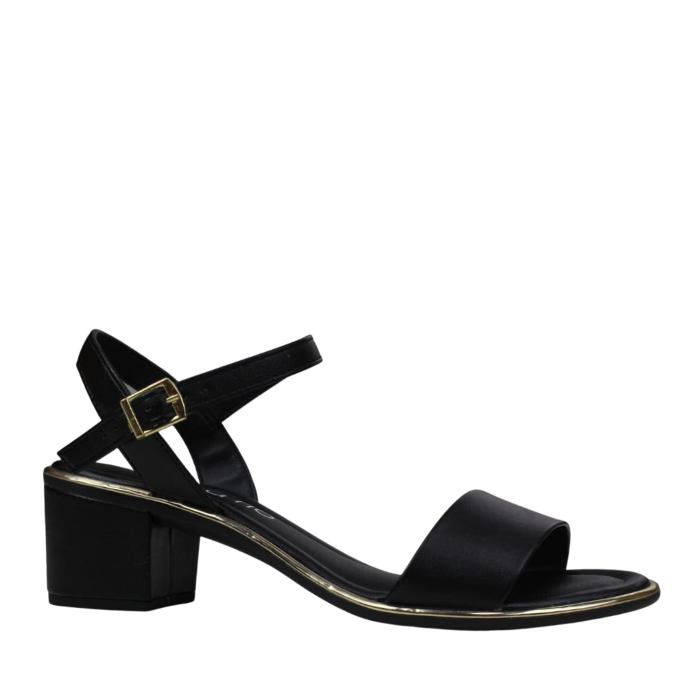 Sandália Feminina Salto Baixo Bloco Grosso Confort Beira Rio Preto 2